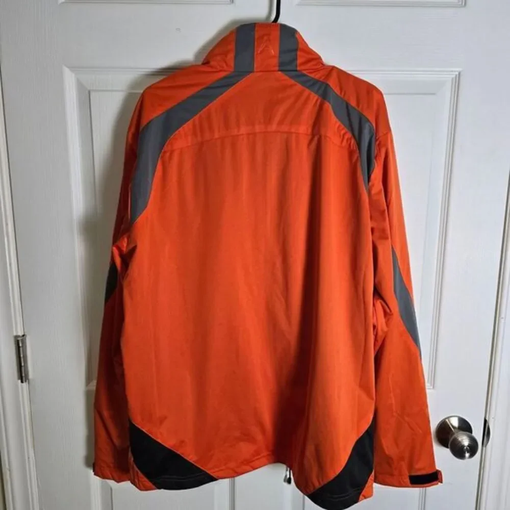 Cleveland Browns Antigua Windbreaker-Orange-Men's L‎ - Picture 6 of 9